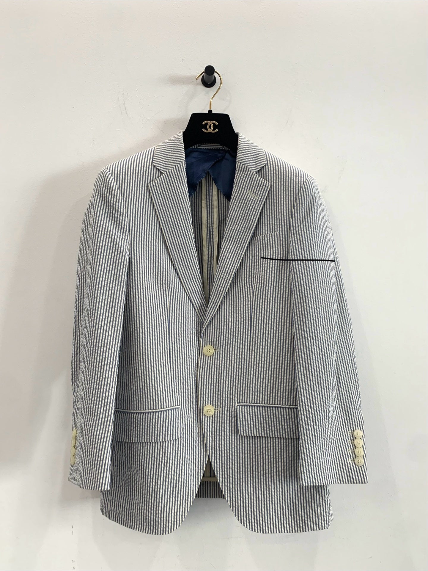 Hackett London - Mayfair - Wool - Blue - (S)