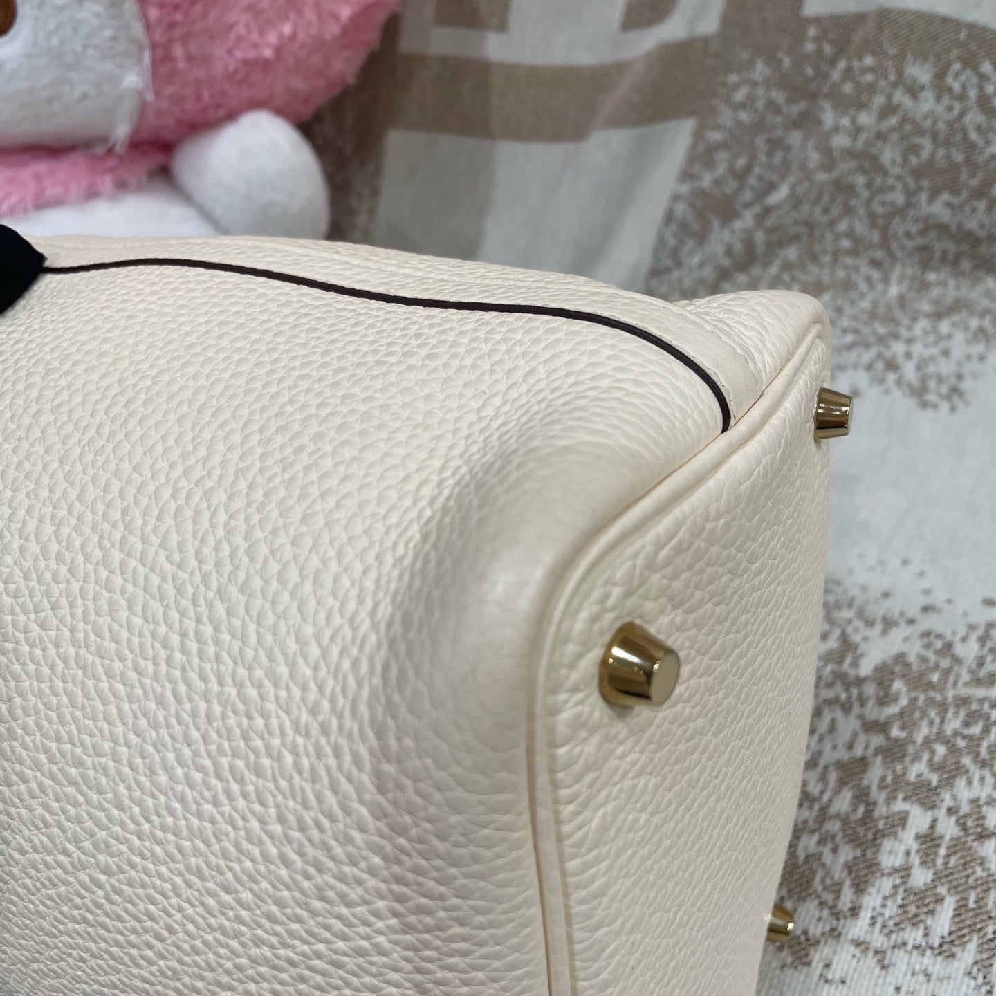 Hermès - Picotin Lock 18 - Leather - White