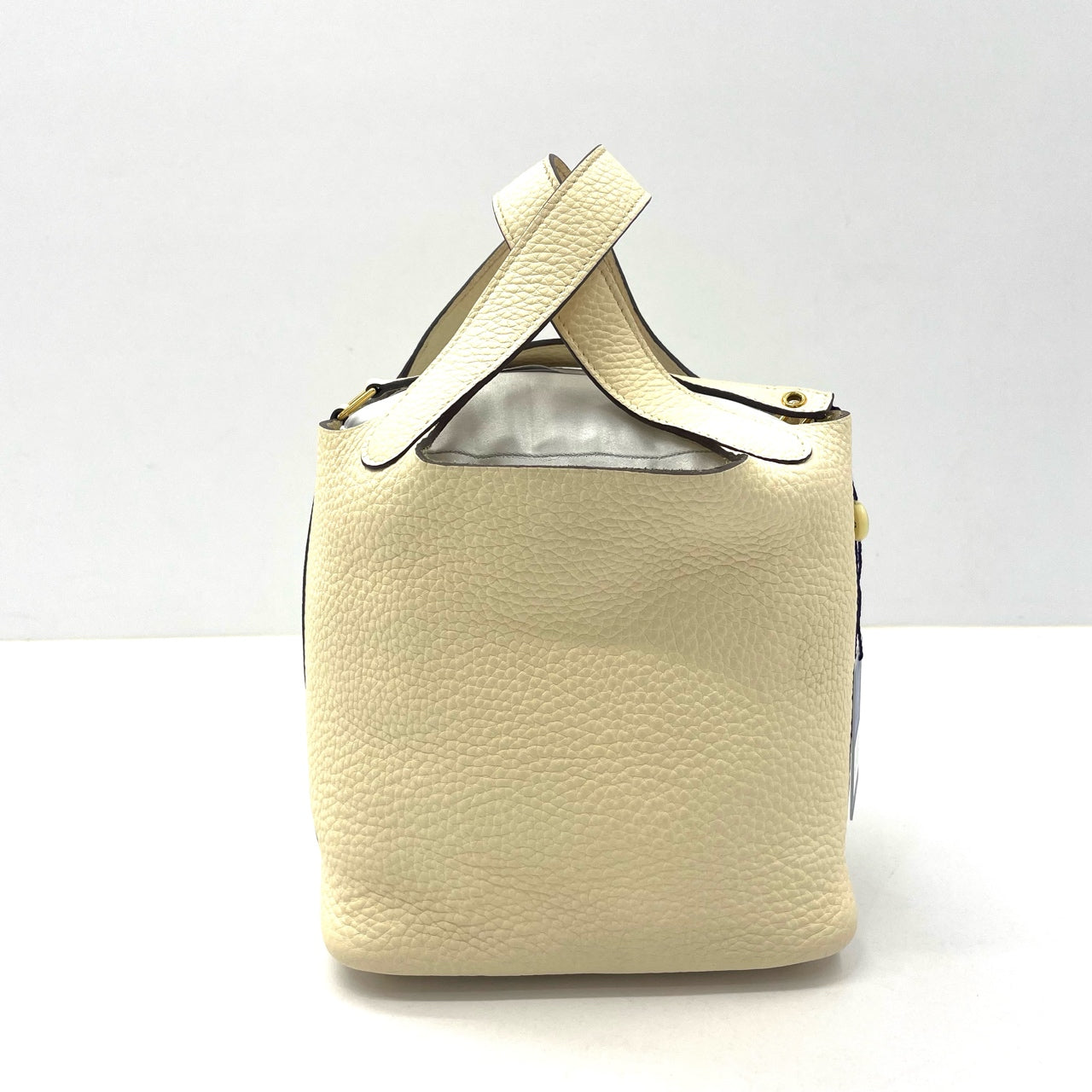 Hermès - Picotin Lock 18 - Leather - White
