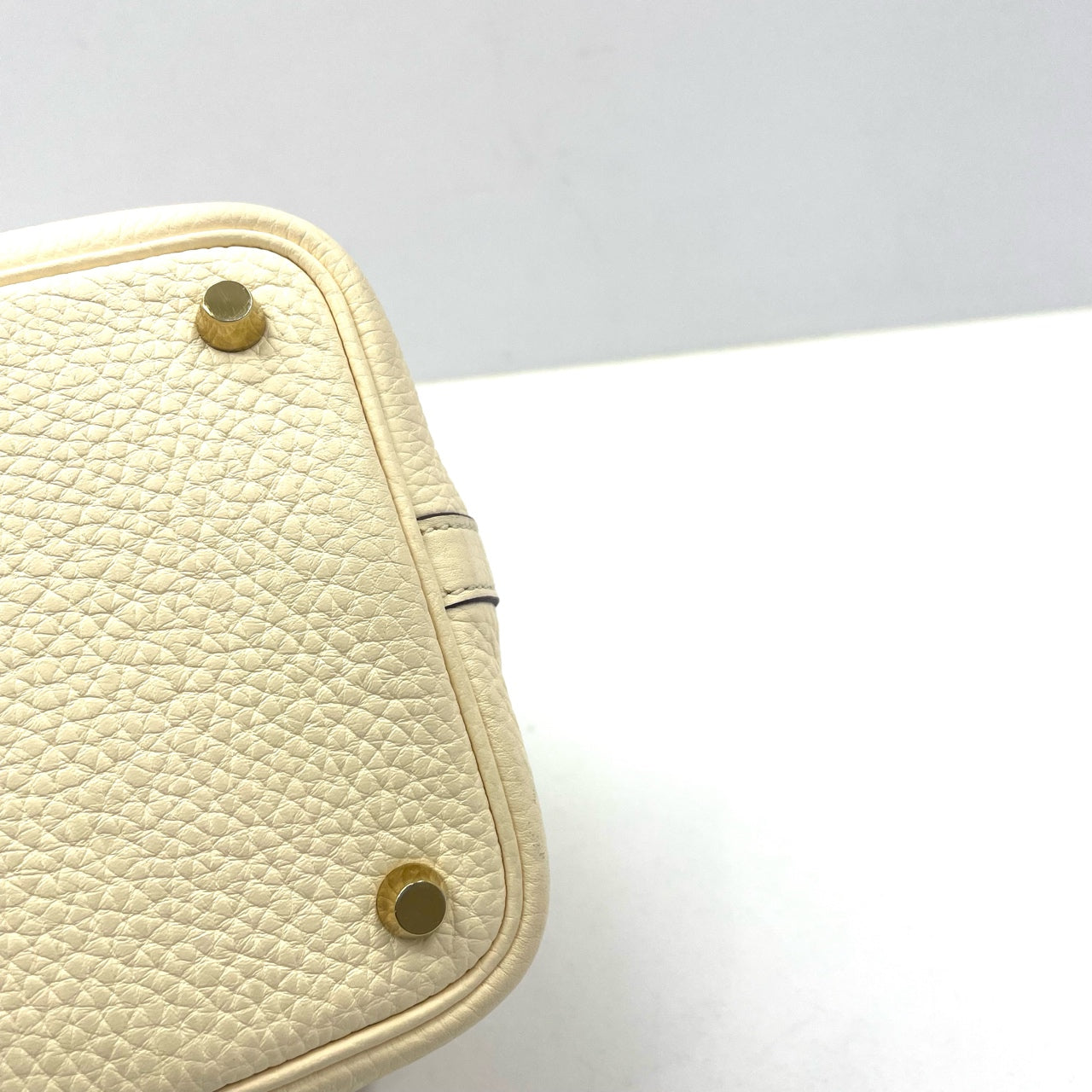 Hermès - Picotin Lock 18 - Leather - White