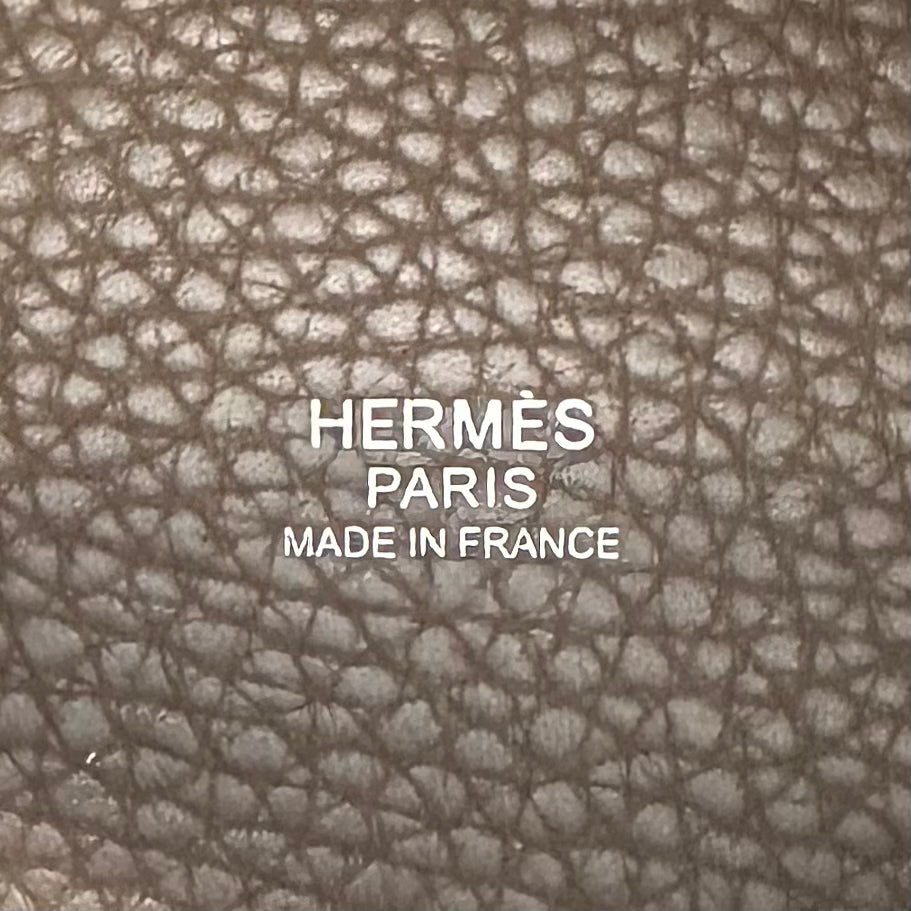 Hermès - Picotin Lock 18 - Leather - Grey