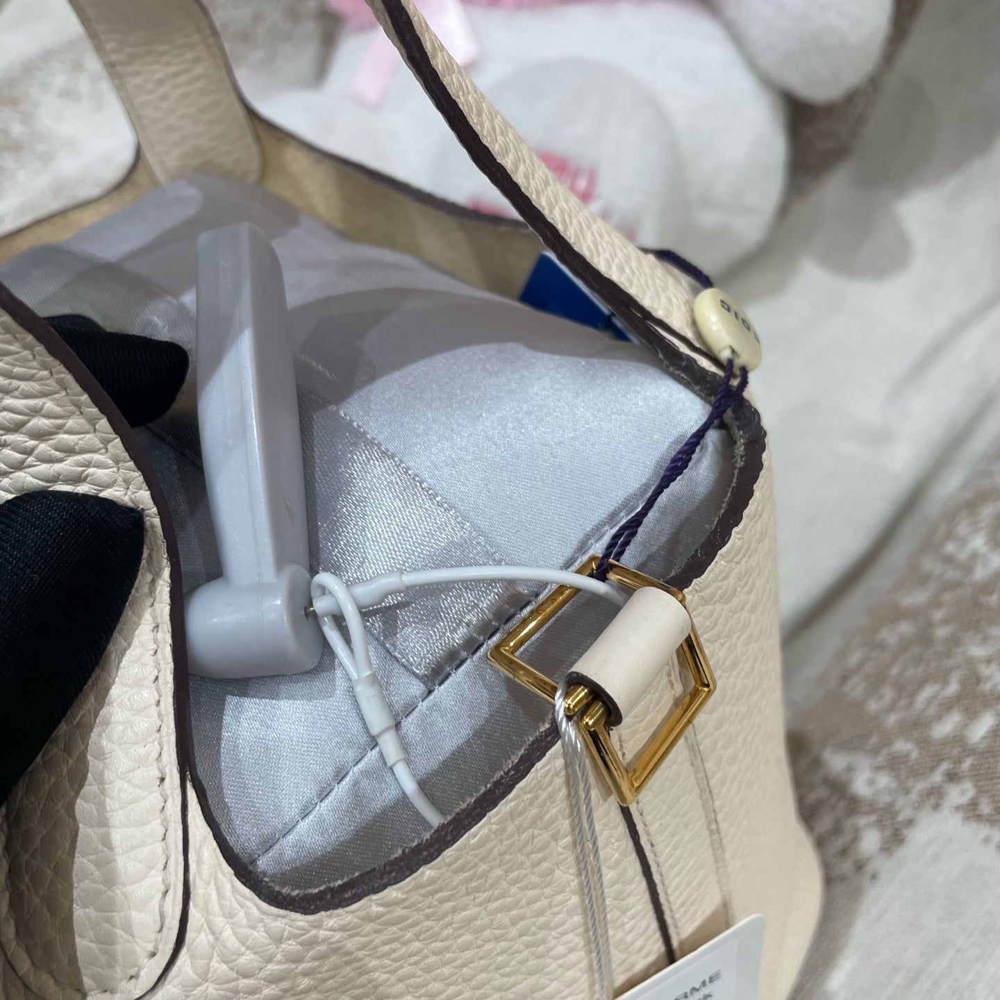Hermès - Picotin Lock 18 - Leather - White
