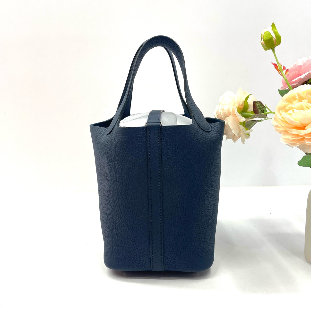 Hermès - Picotin Lock - Leather - Blue
