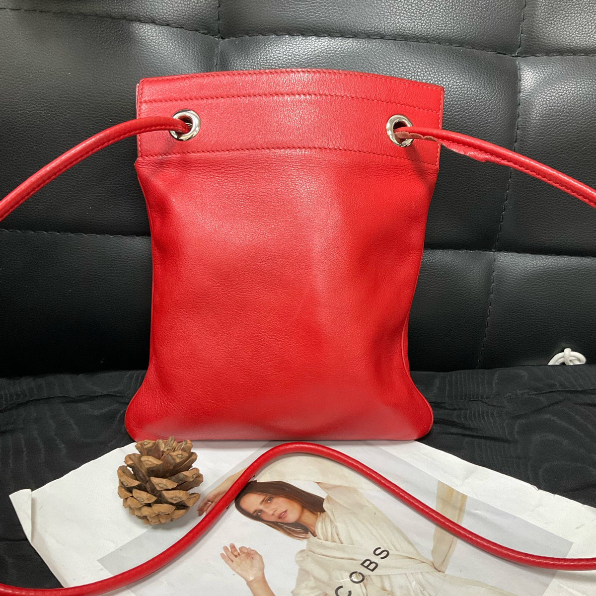 Hermes - Aline mini - Leather - Red - (mini)
