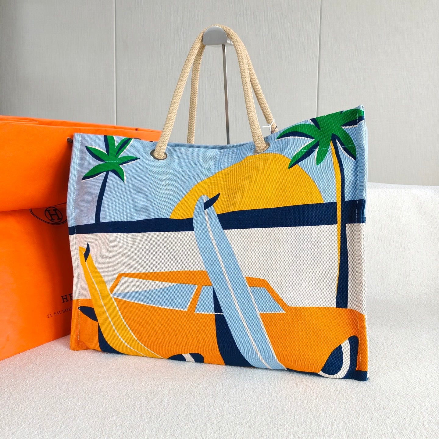 Hermès - Apres la Vague - Cotton - Multicolour - (large)