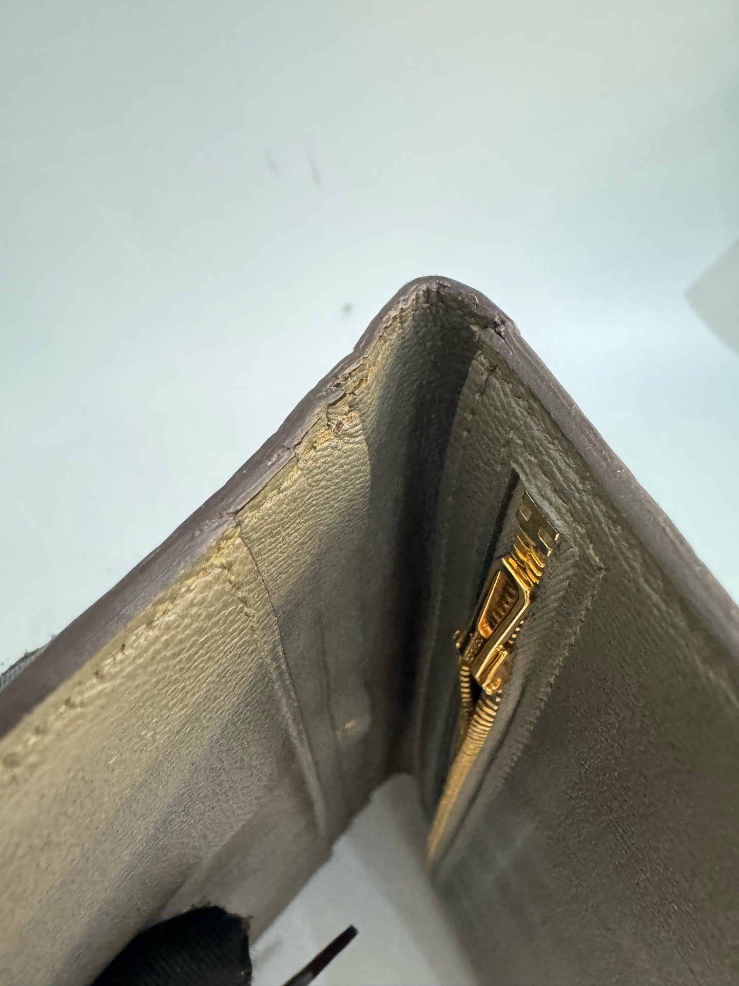 Hermès - Bearn - Exotic leathers - Crocodile - Grey