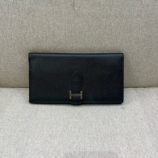 Hermès - Bearn - Leather - Black - (Other)
