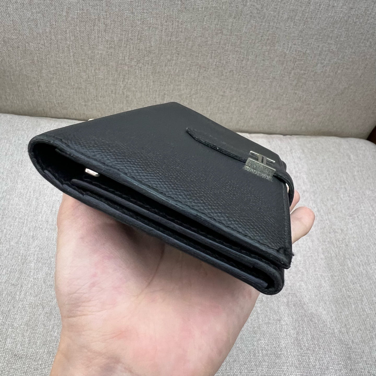 Hermès - Bearn - Leather - Black - (Other)