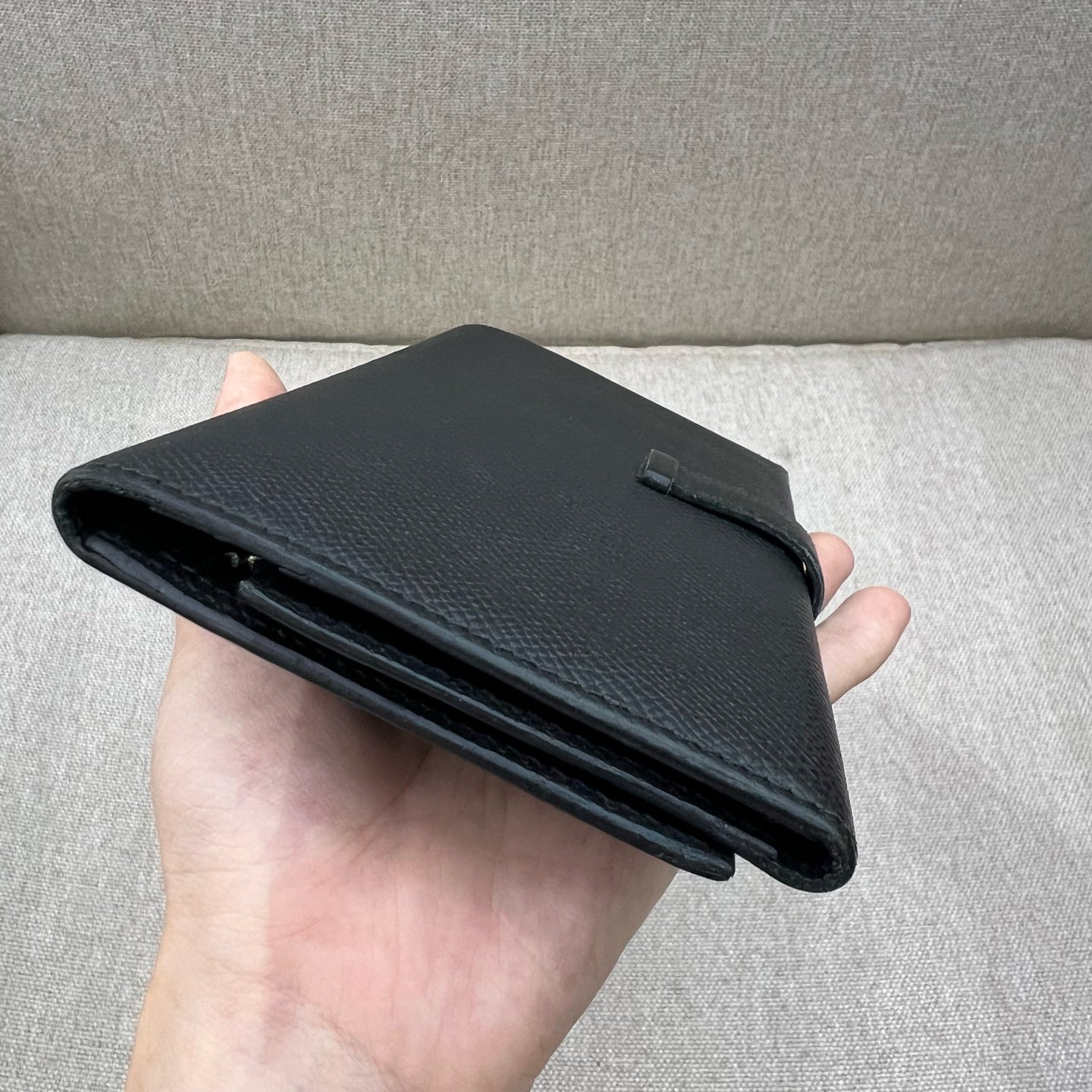 Hermès - Bearn - Leather - Black - (Other)