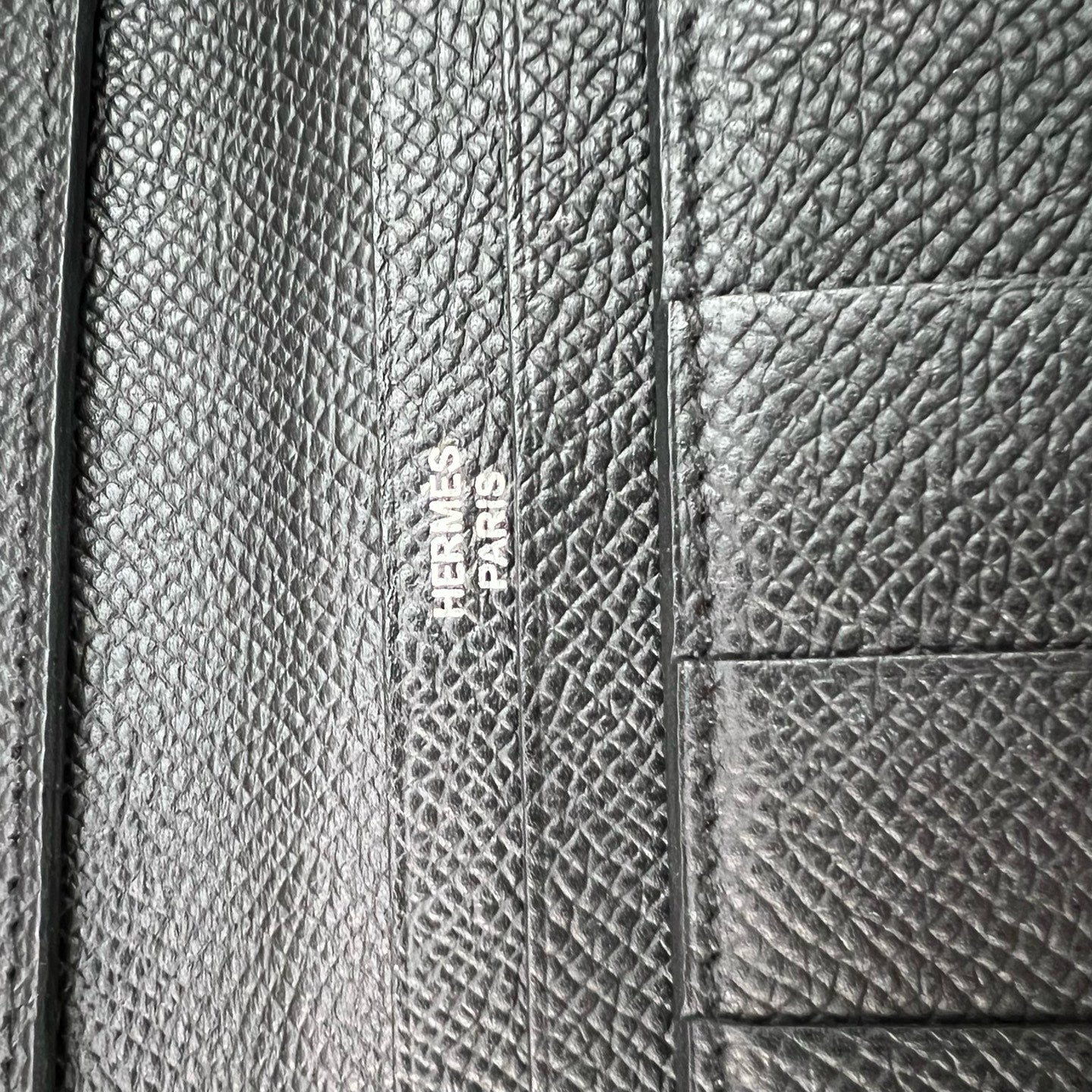 Hermès - Bearn - Leather - Black - (Other)