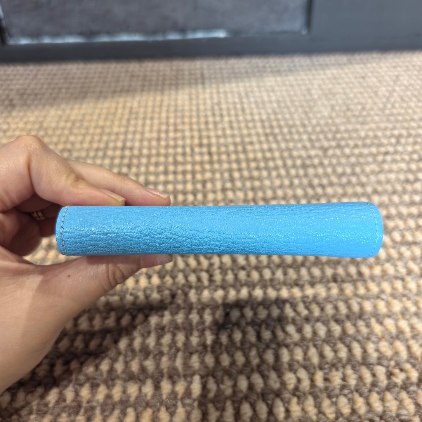 Hermes - Bearn - Leather - Blue - (mini)