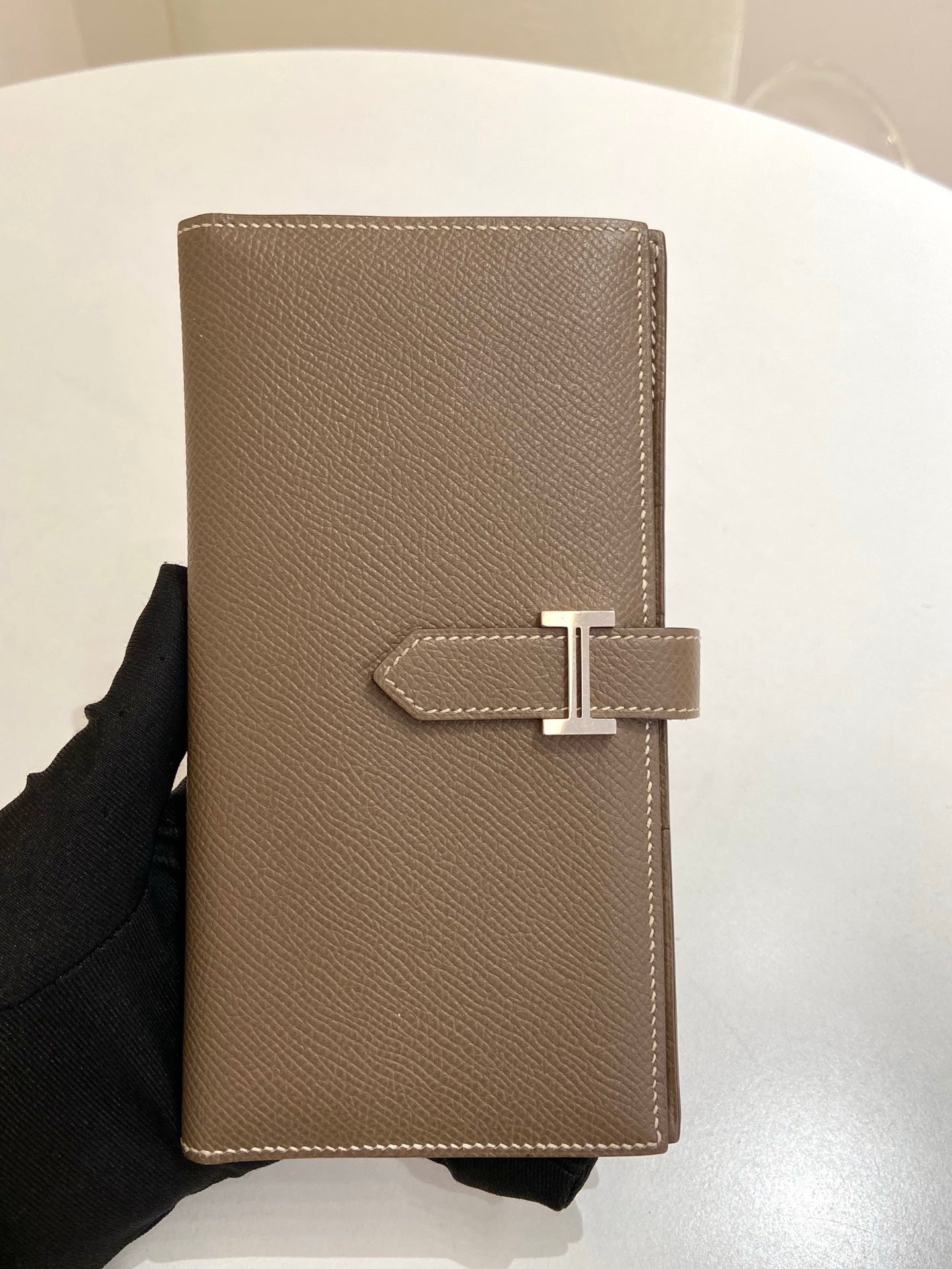 Hermes - Bearn - Leather - Brown