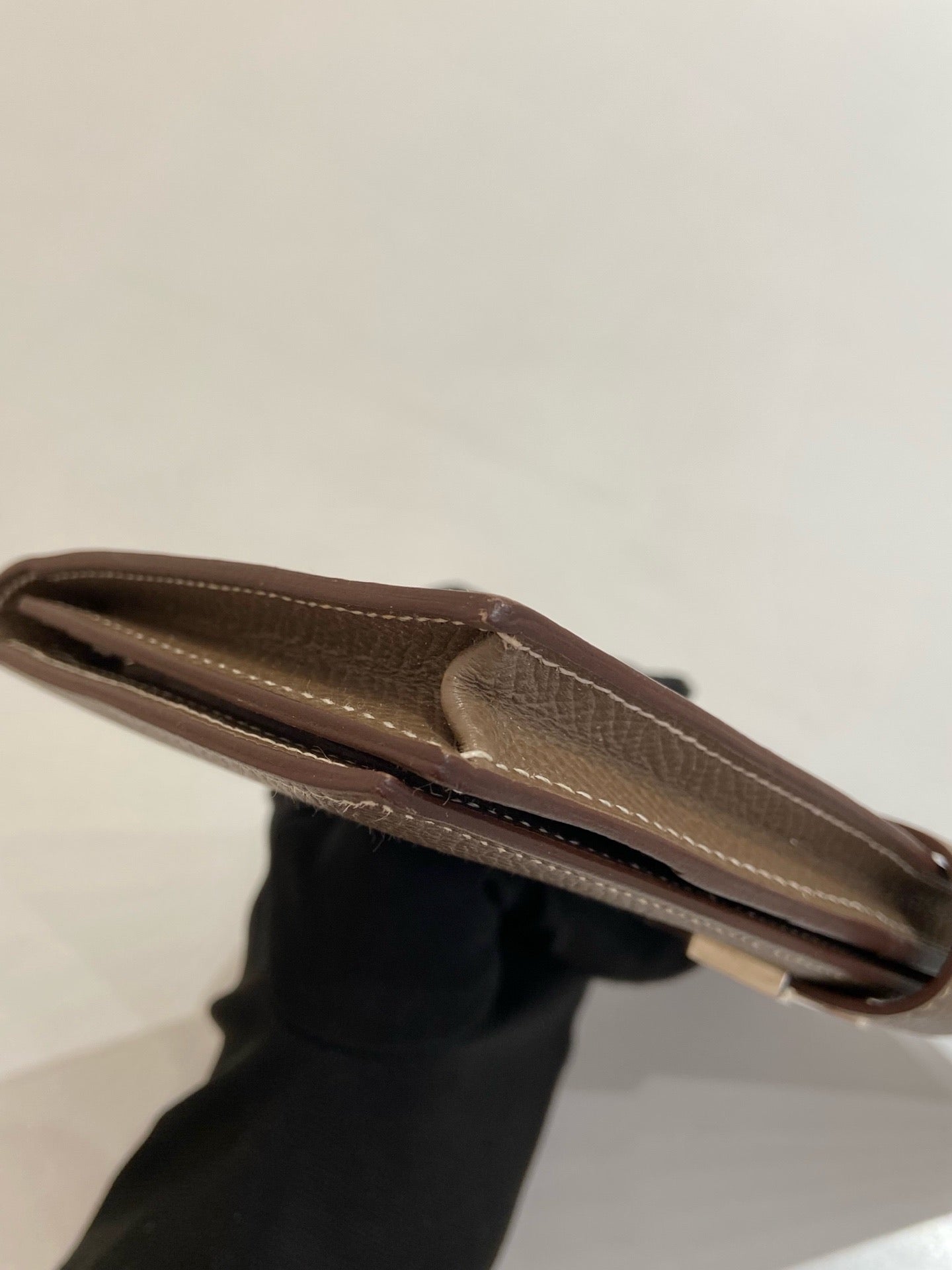 Hermes - Bearn - Leather - Brown