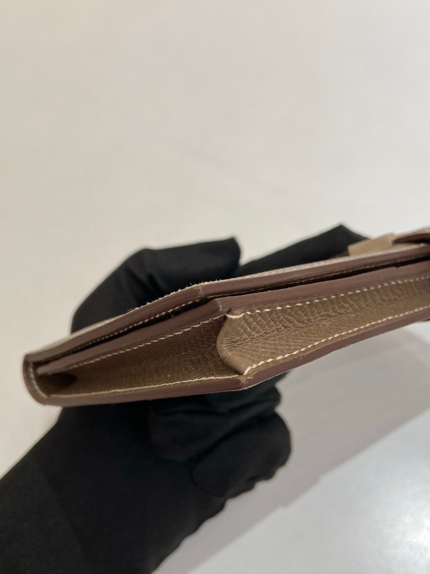 Hermes - Bearn - Leather - Brown