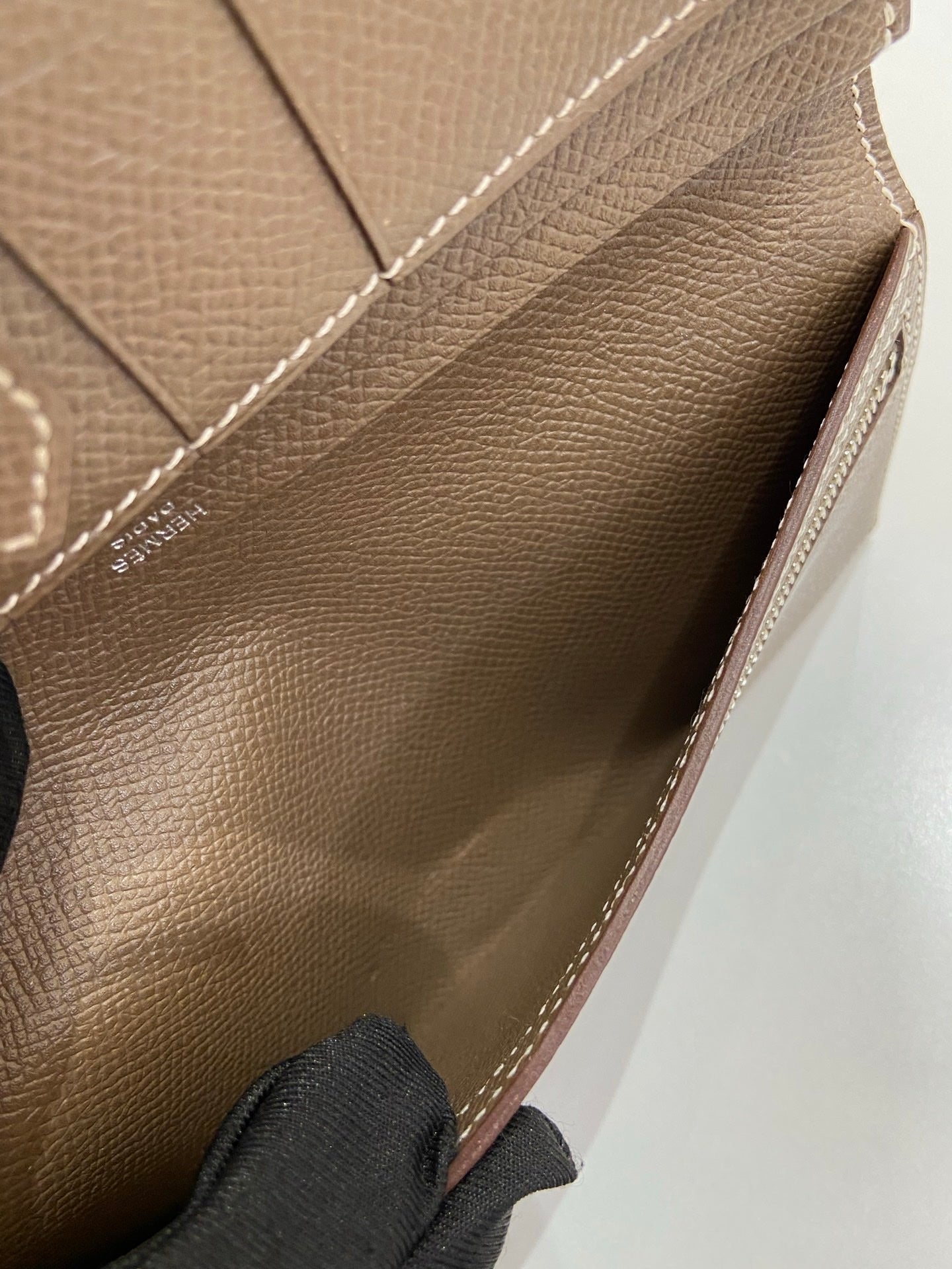 Hermes - Bearn - Leather - Brown
