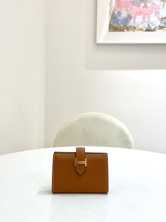 Hermes - Bearn - Leather - Brown - (Other)