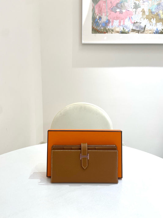 Hermes - Bearn - Leather - Brown - (Other)