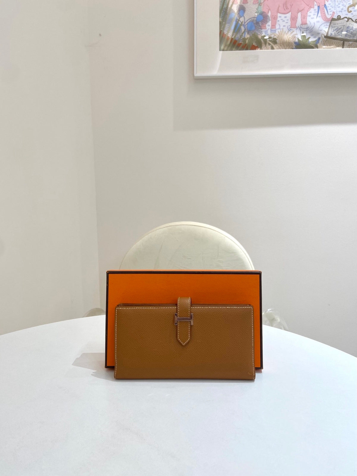Hermes - Bearn - Leather - Brown - (Other)