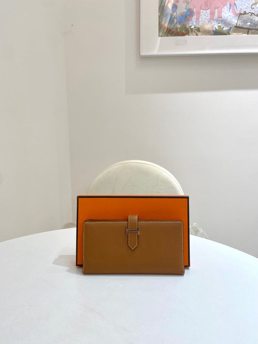 Hermes - Bearn - Leather - Brown - (Other)
