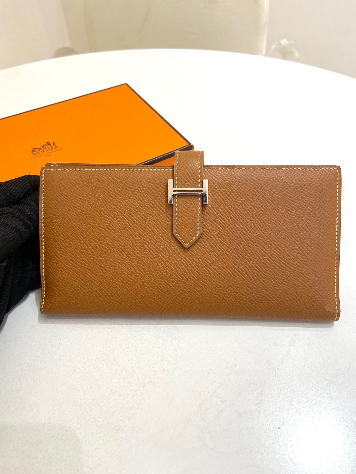 Hermes - Bearn - Leather - Brown - (Other)