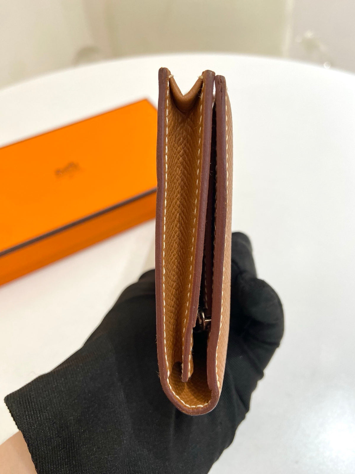 Hermes - Bearn - Leather - Brown - (Other)