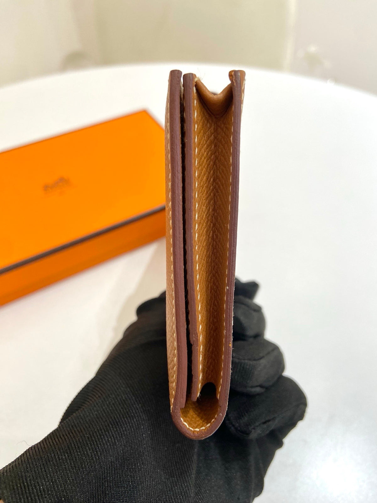 Hermes - Bearn - Leather - Brown - (Other)