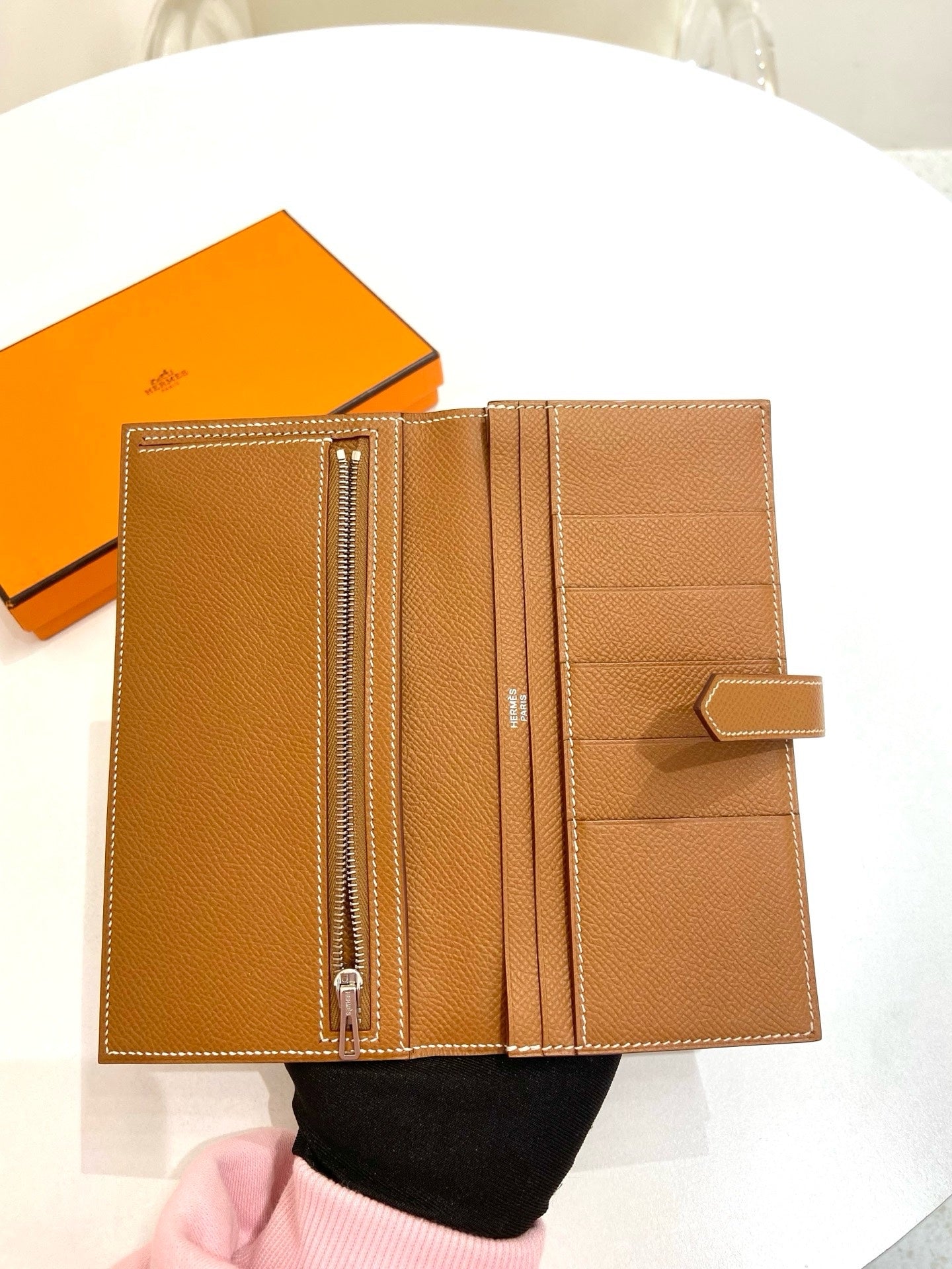Hermes - Bearn - Leather - Brown - (Other)