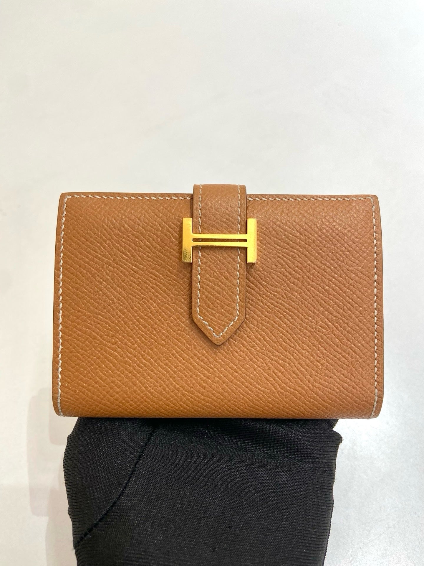 Hermes - Bearn - Leather - Brown - (small)