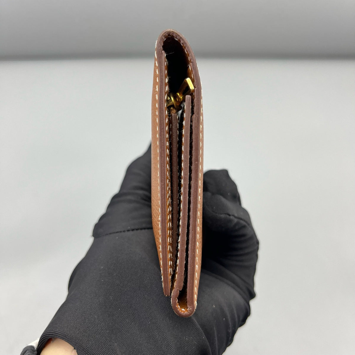 Hermes - Bearn - Leather - Brown - (small)