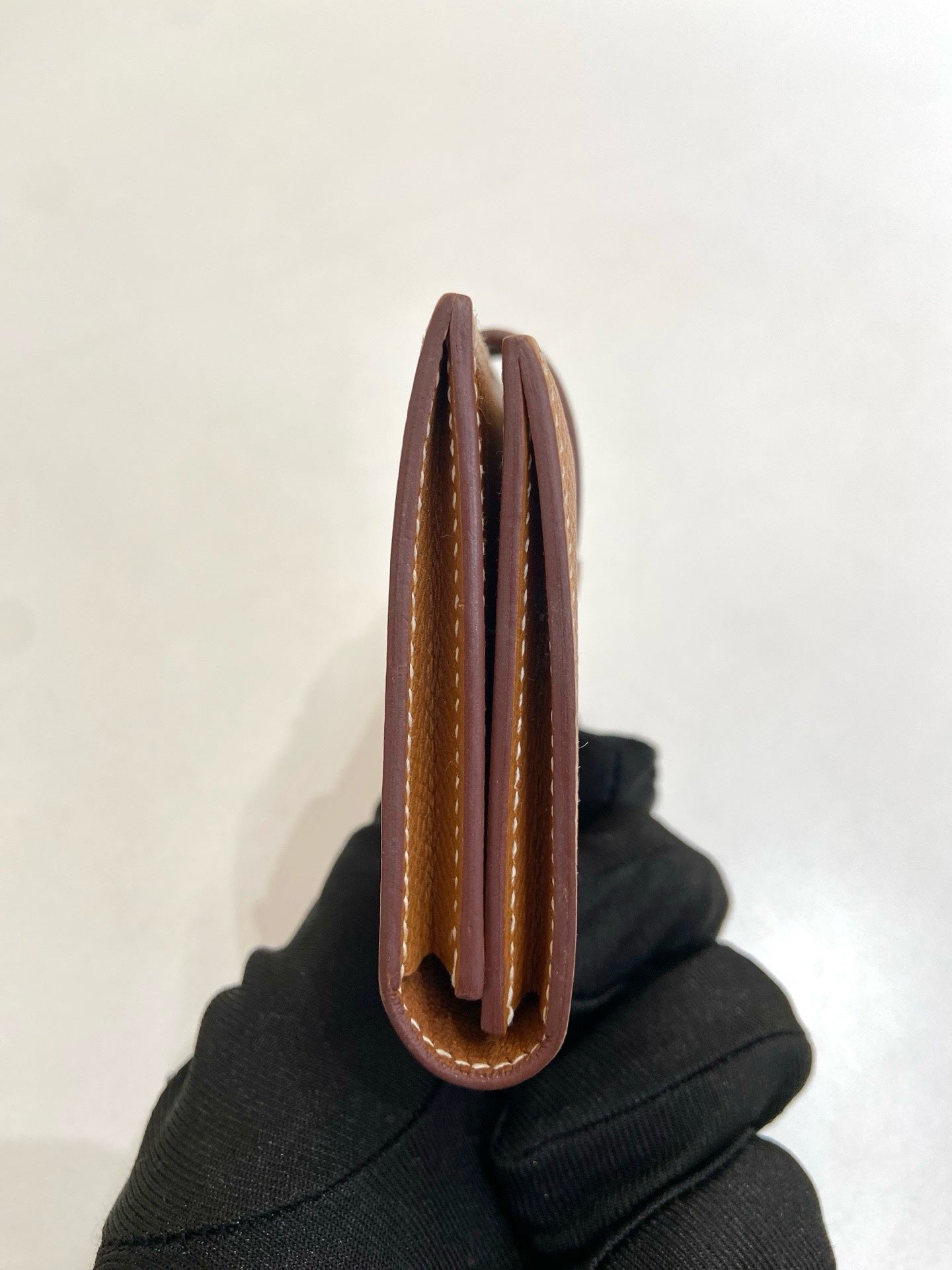 Hermes - Bearn - Leather - Brown - (small)