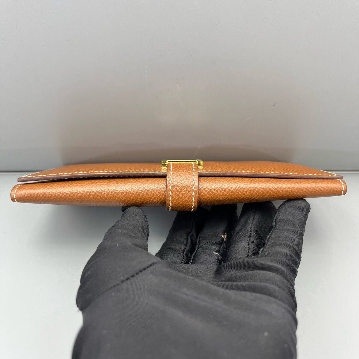 Hermes - Bearn - Leather - Brown - (small)