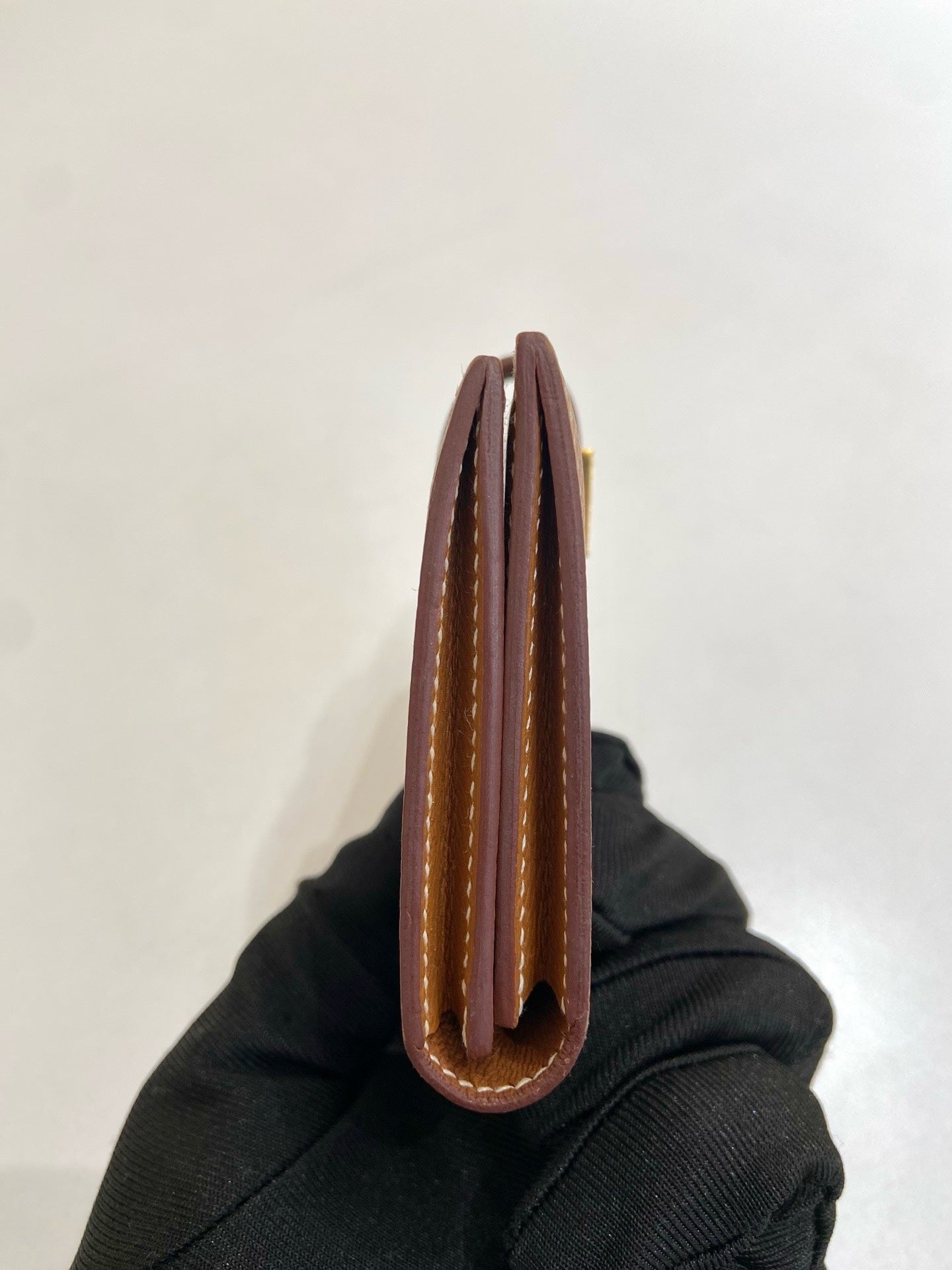 Hermes - Bearn - Leather - Brown - (small)