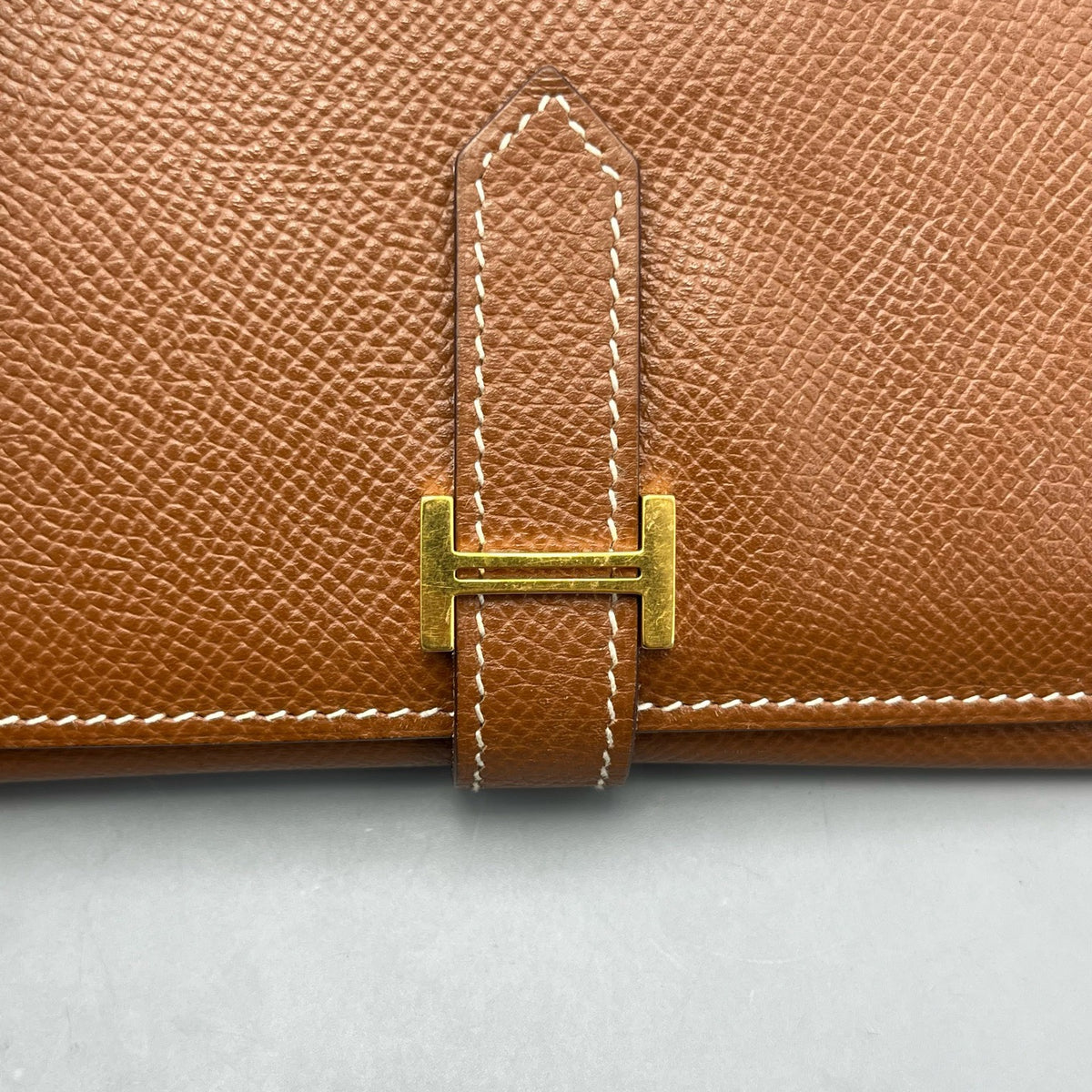 Hermes - Bearn - Leather - Brown - (small)