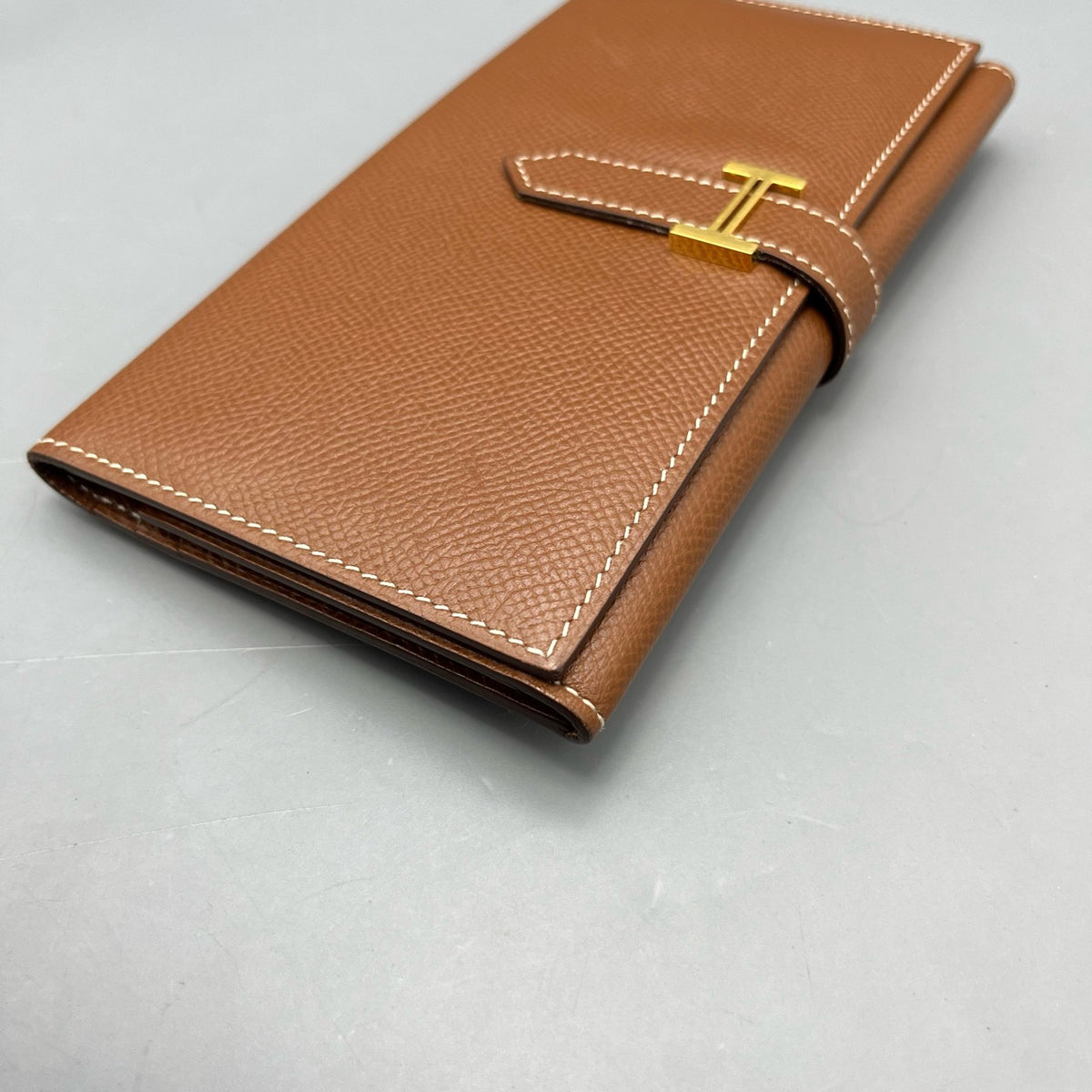 Hermes - Bearn - Leather - Brown - (small)