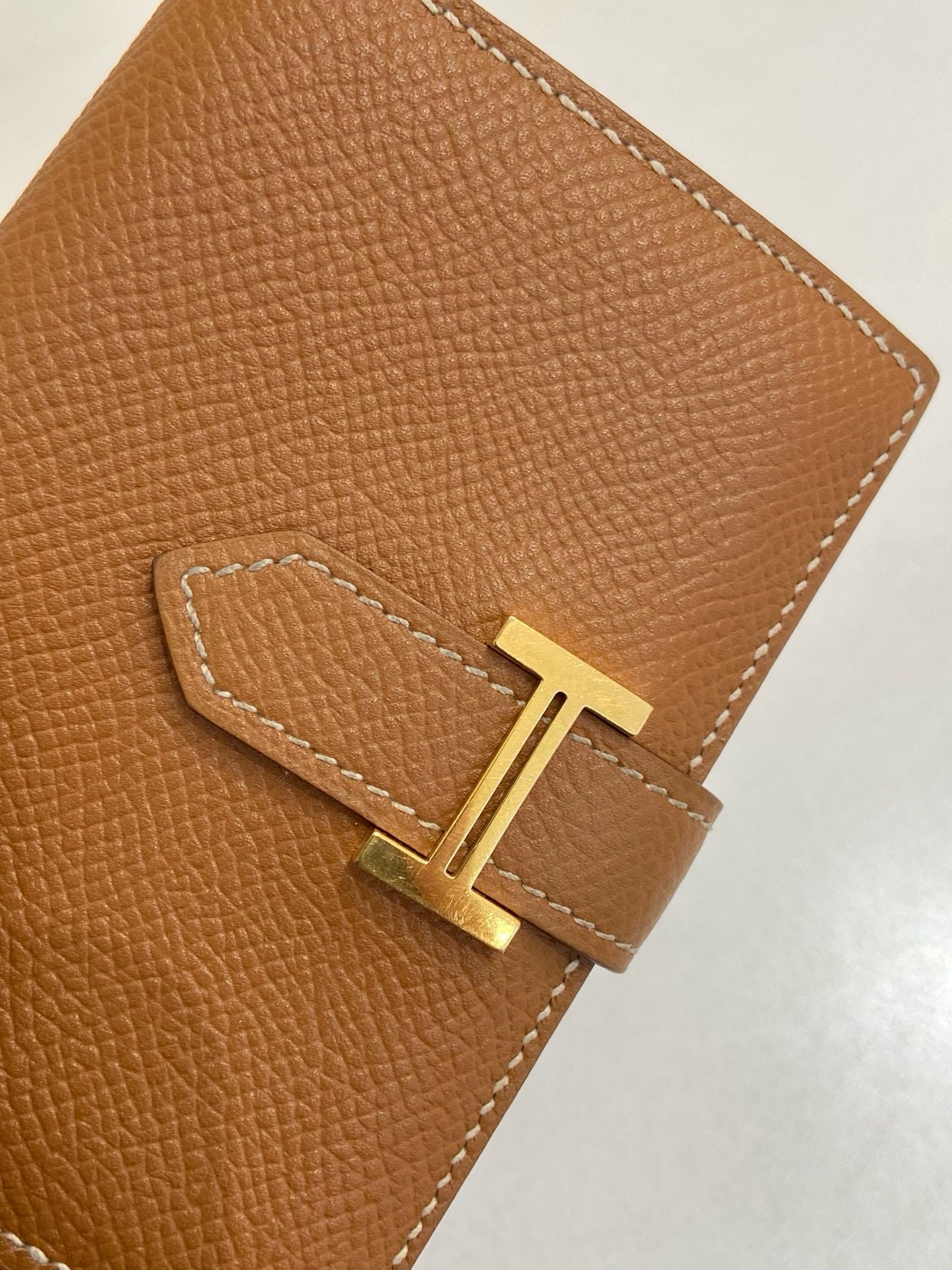 Hermes - Bearn - Leather - Brown - (small)
