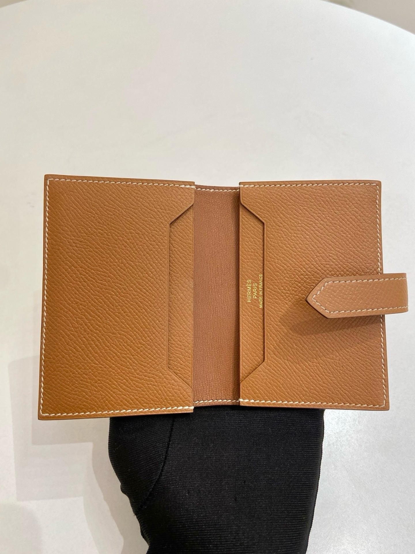 Hermes - Bearn - Leather - Brown - (small)