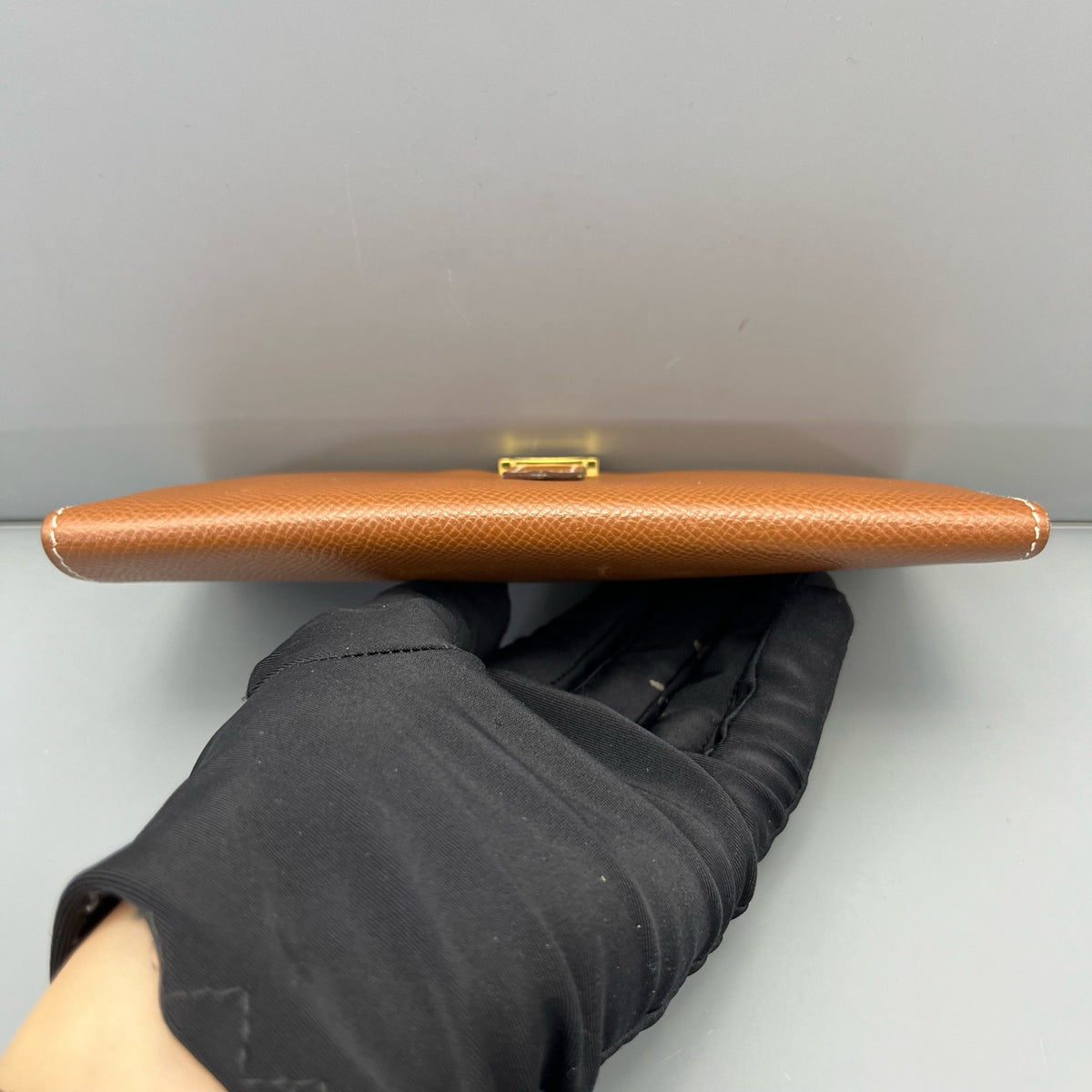 Hermes - Bearn - Leather - Brown - (small)