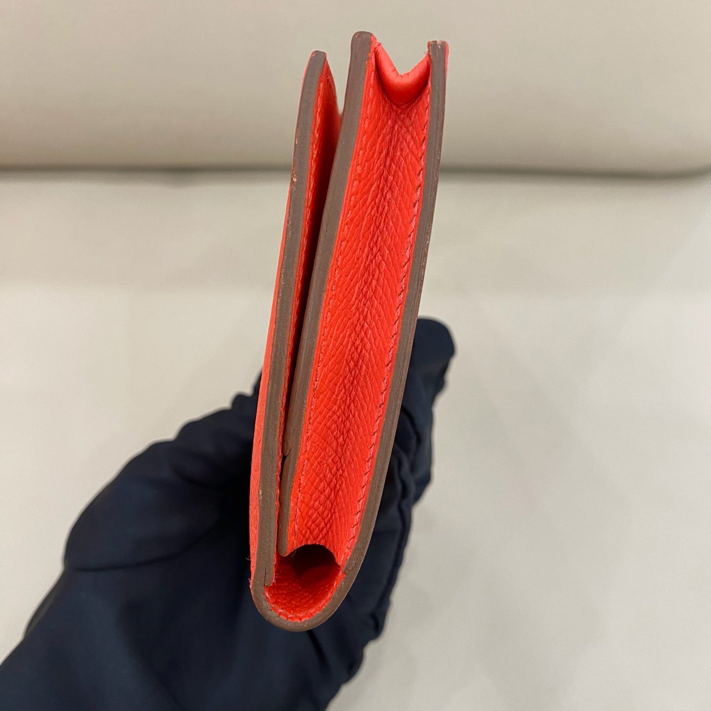 Hermes - Bearn Long Wallet - Epsom leather - Red - (medium)
