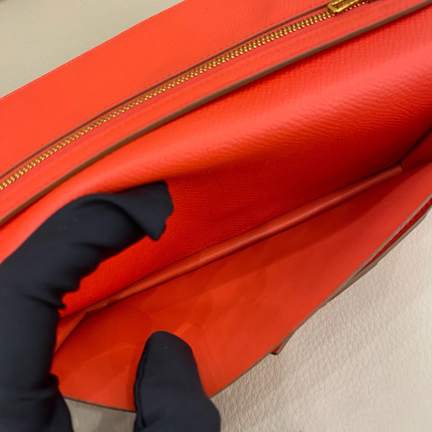 Hermes - Bearn Long Wallet - Epsom leather - Red - (medium)