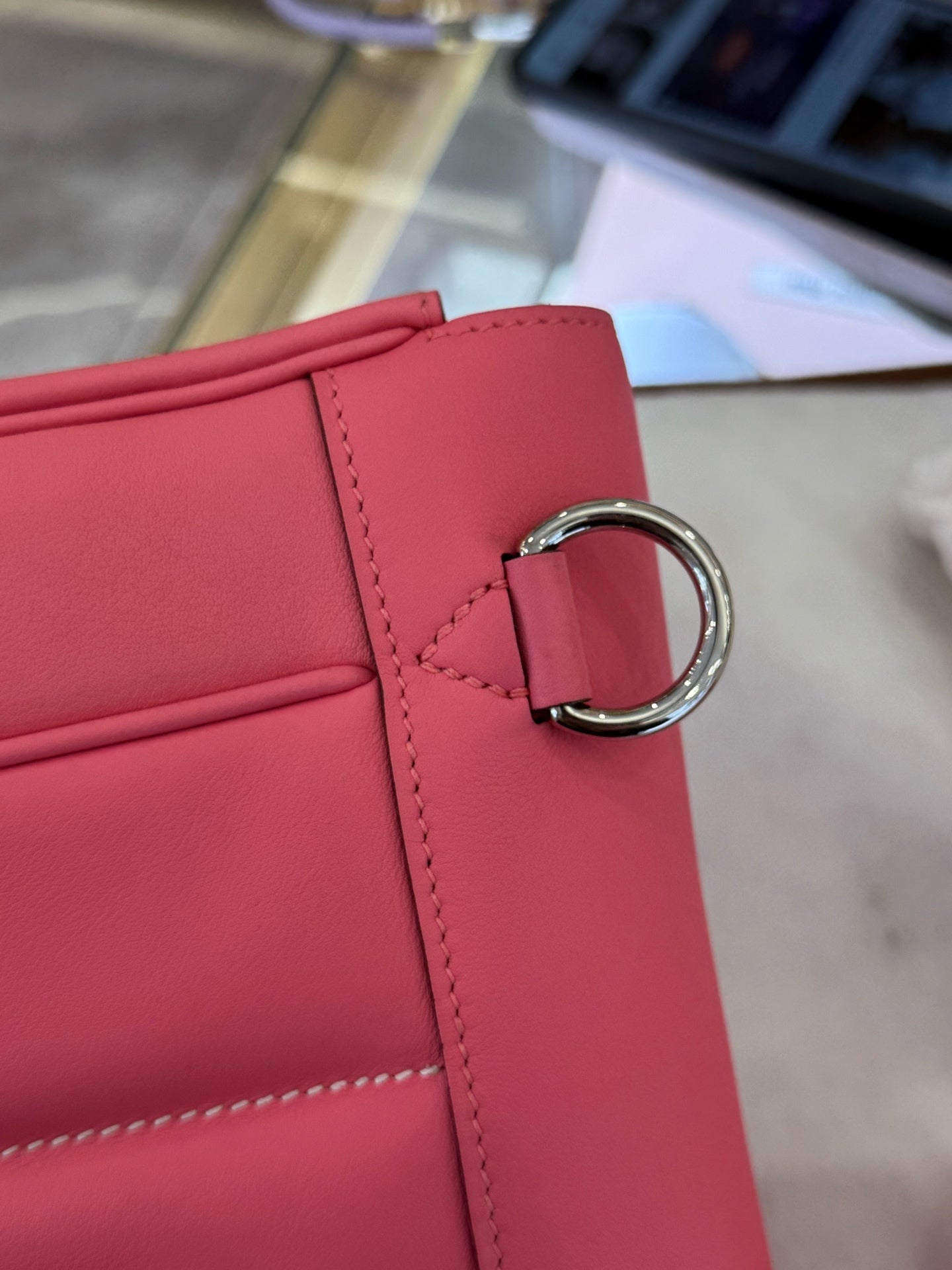 Hermès - Berline 28 - Leather - Pink - (medium)