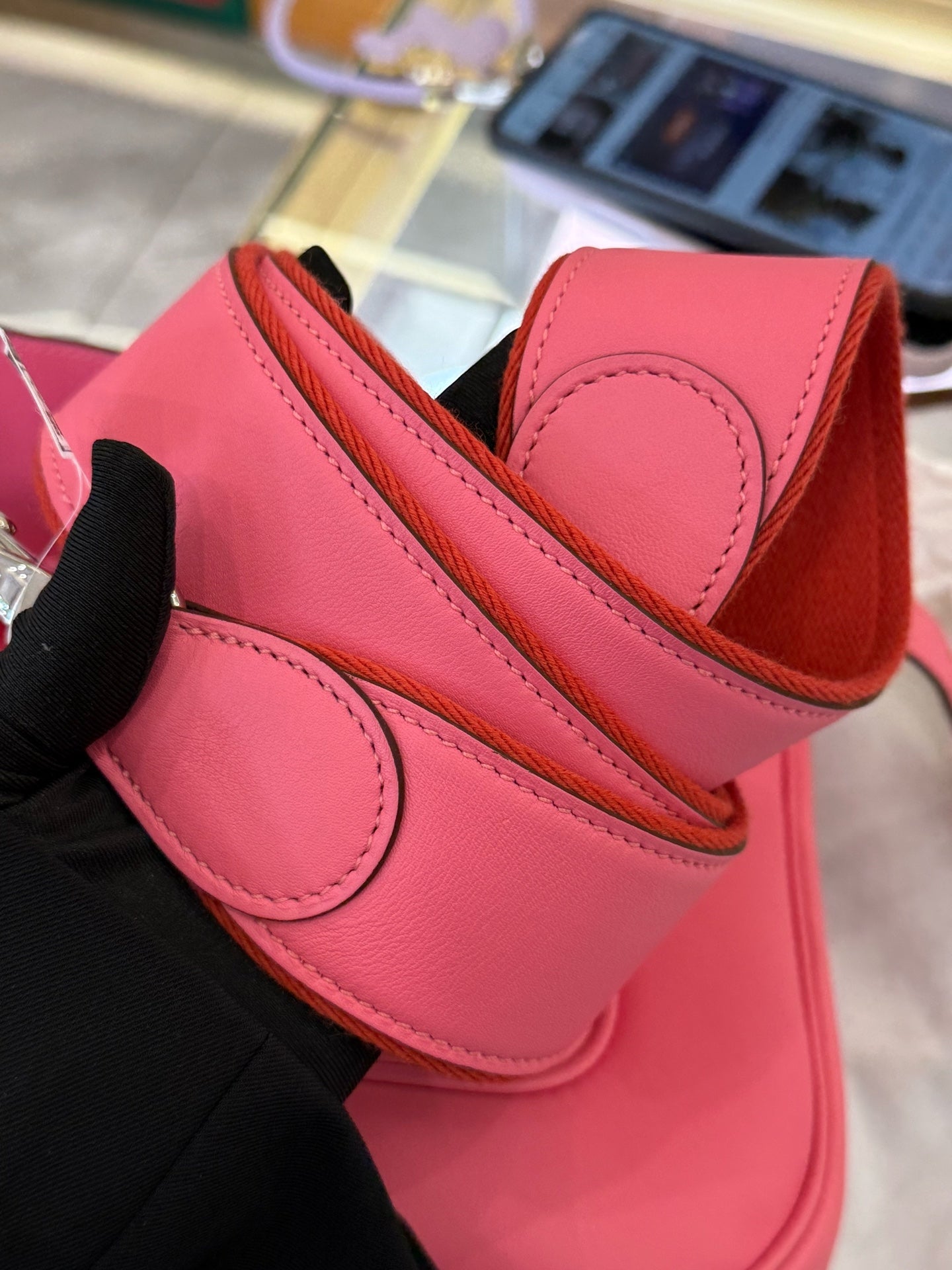 Hermès - Berline 28 - Leather - Pink - (medium)