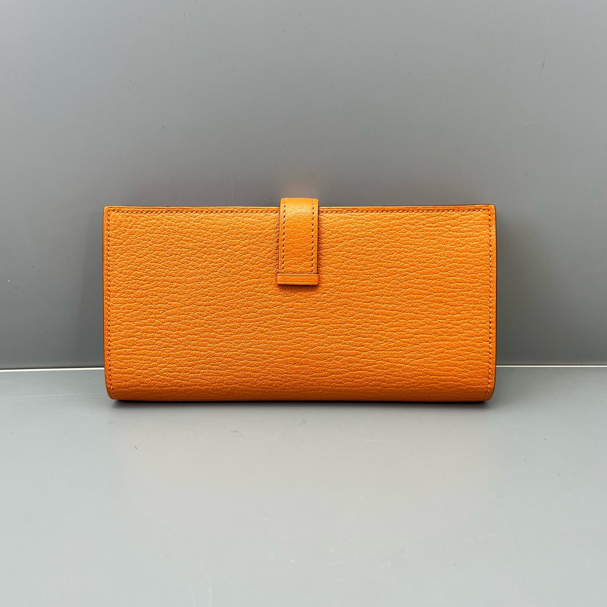 Hermes - Bi-fold Wallet - Leather - Orange