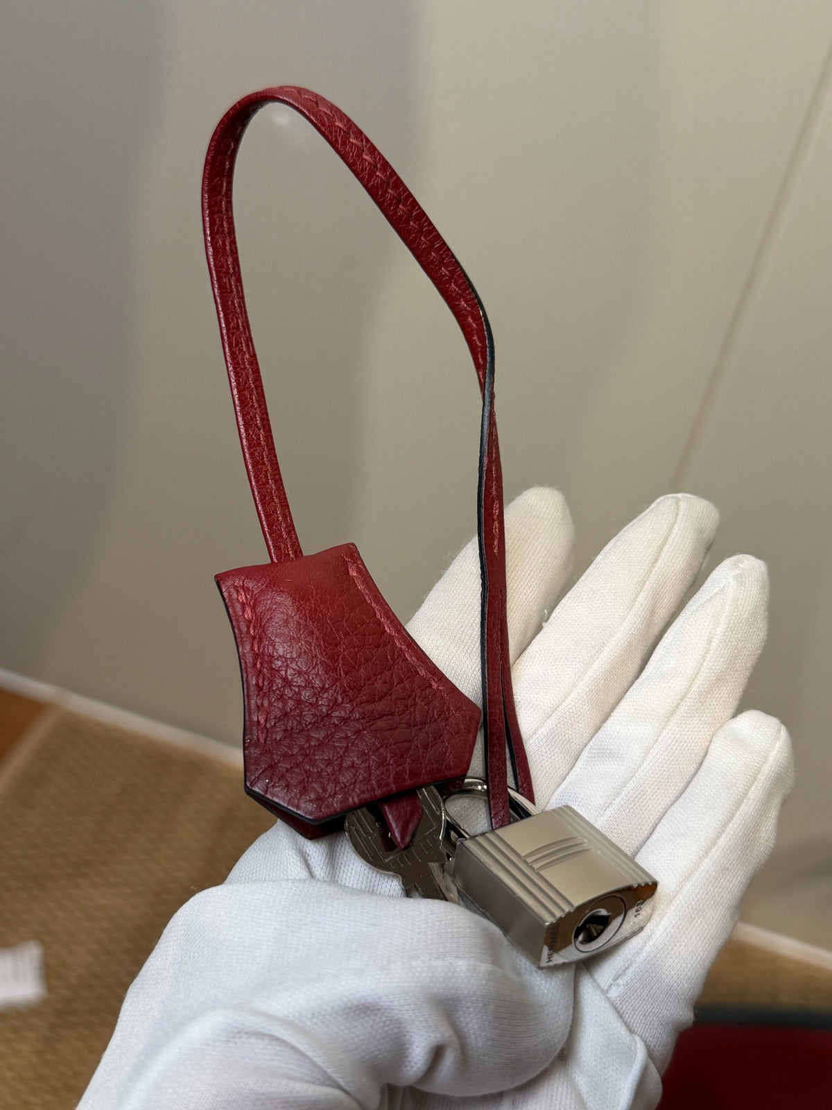 Hermes - Birkin 35 - Leather - Burgundy - (large)