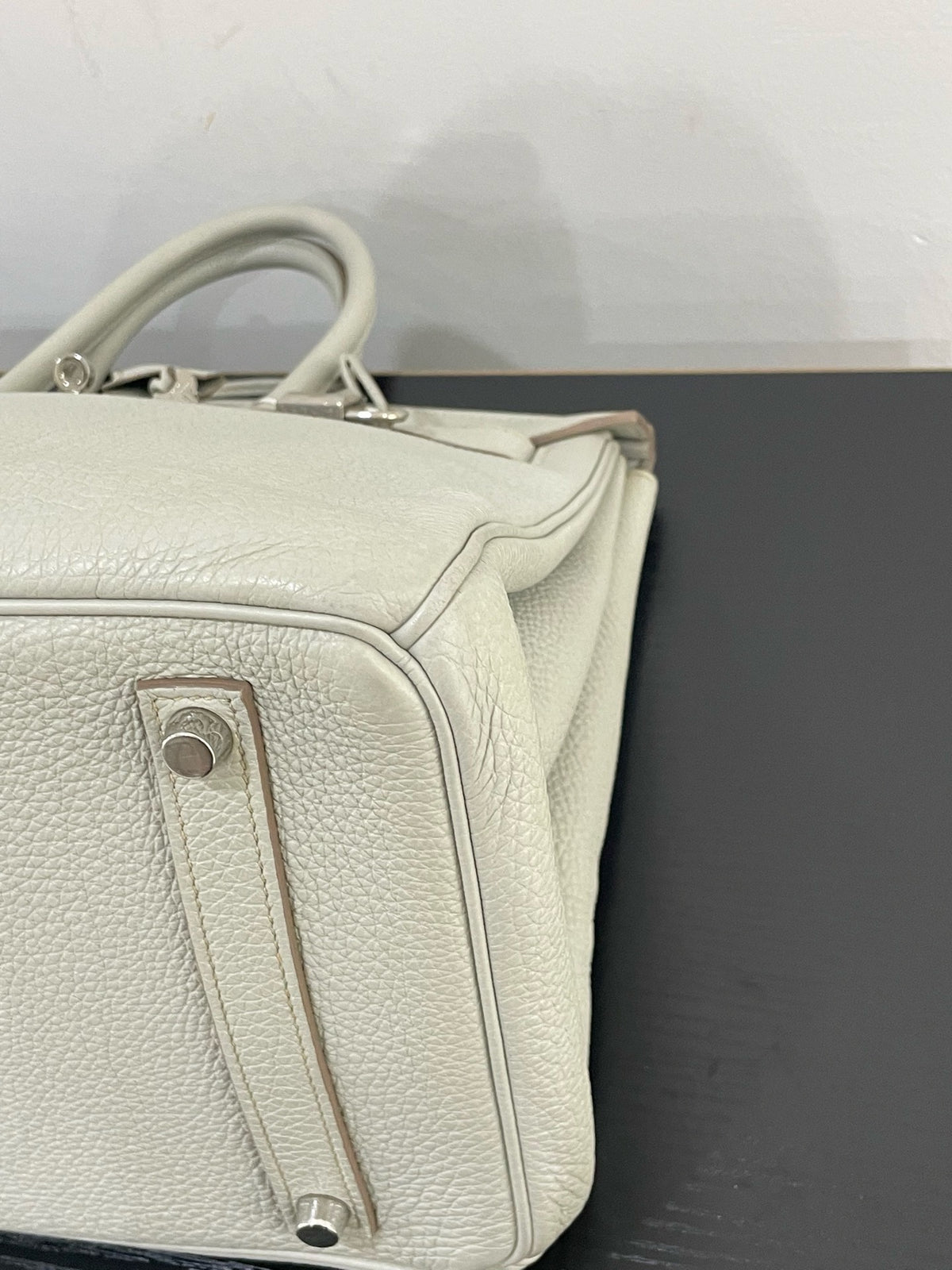 Hermes - Birkin 35 - Leather - Grey - (large)