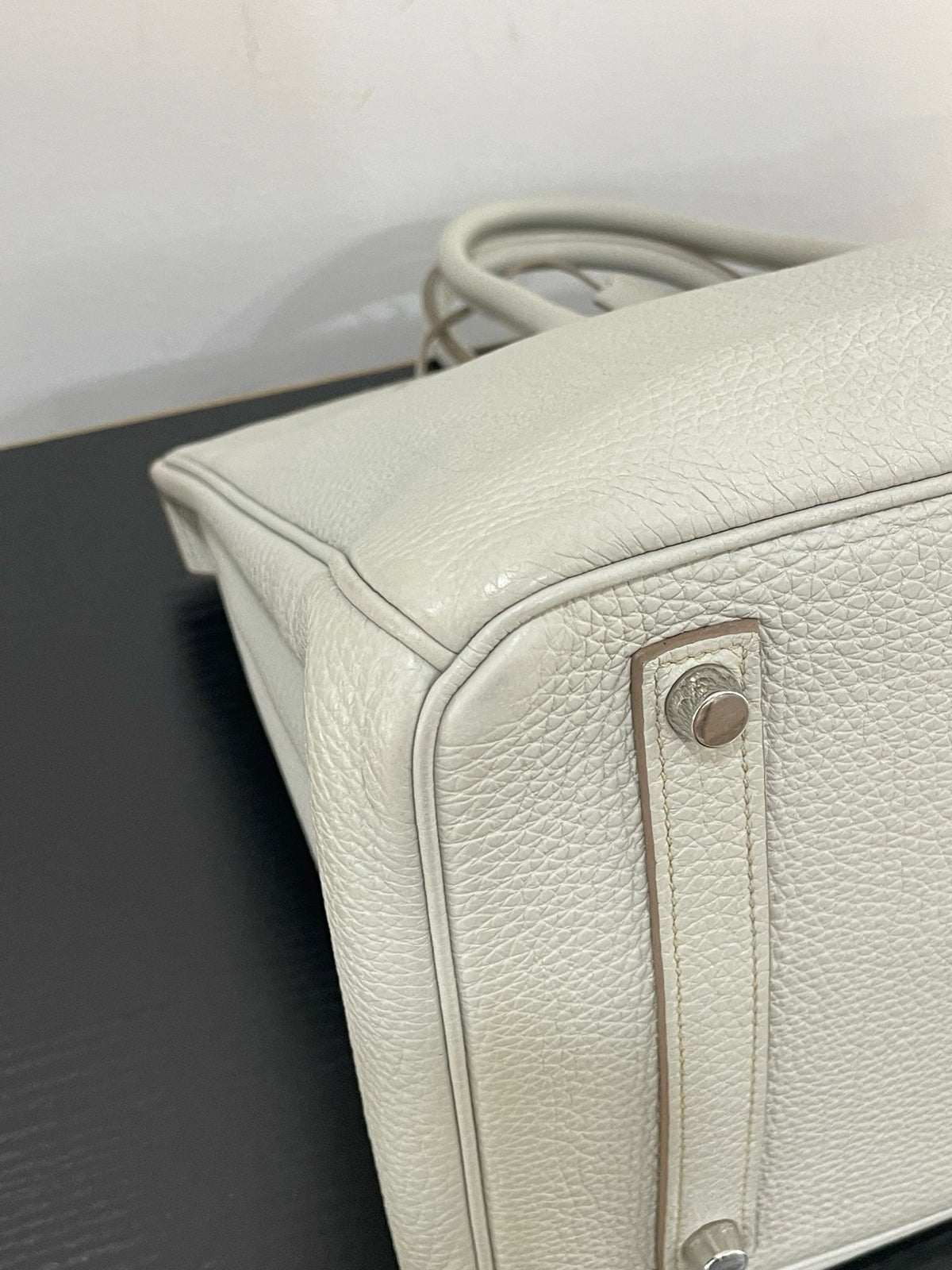 Hermes - Birkin 35 - Leather - Grey - (large)
