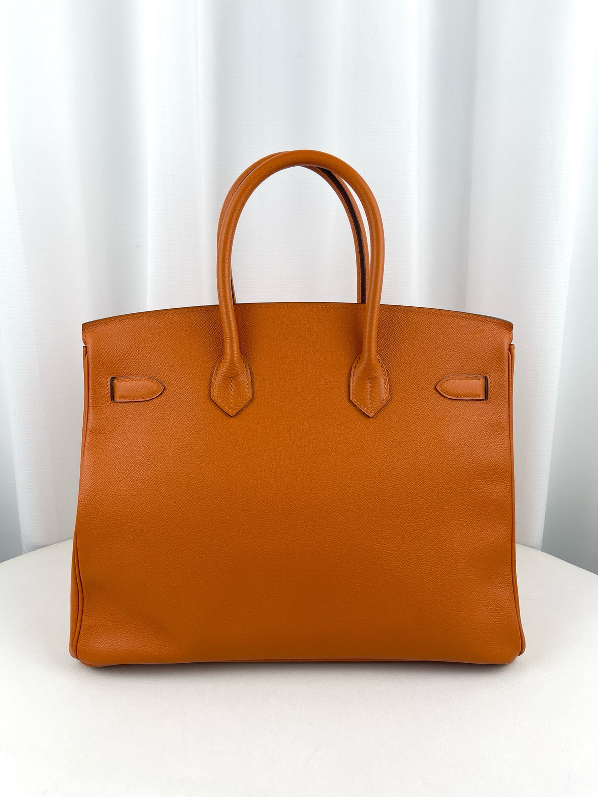 Hermes - Birkin 35 - Leather - Orange - (large)