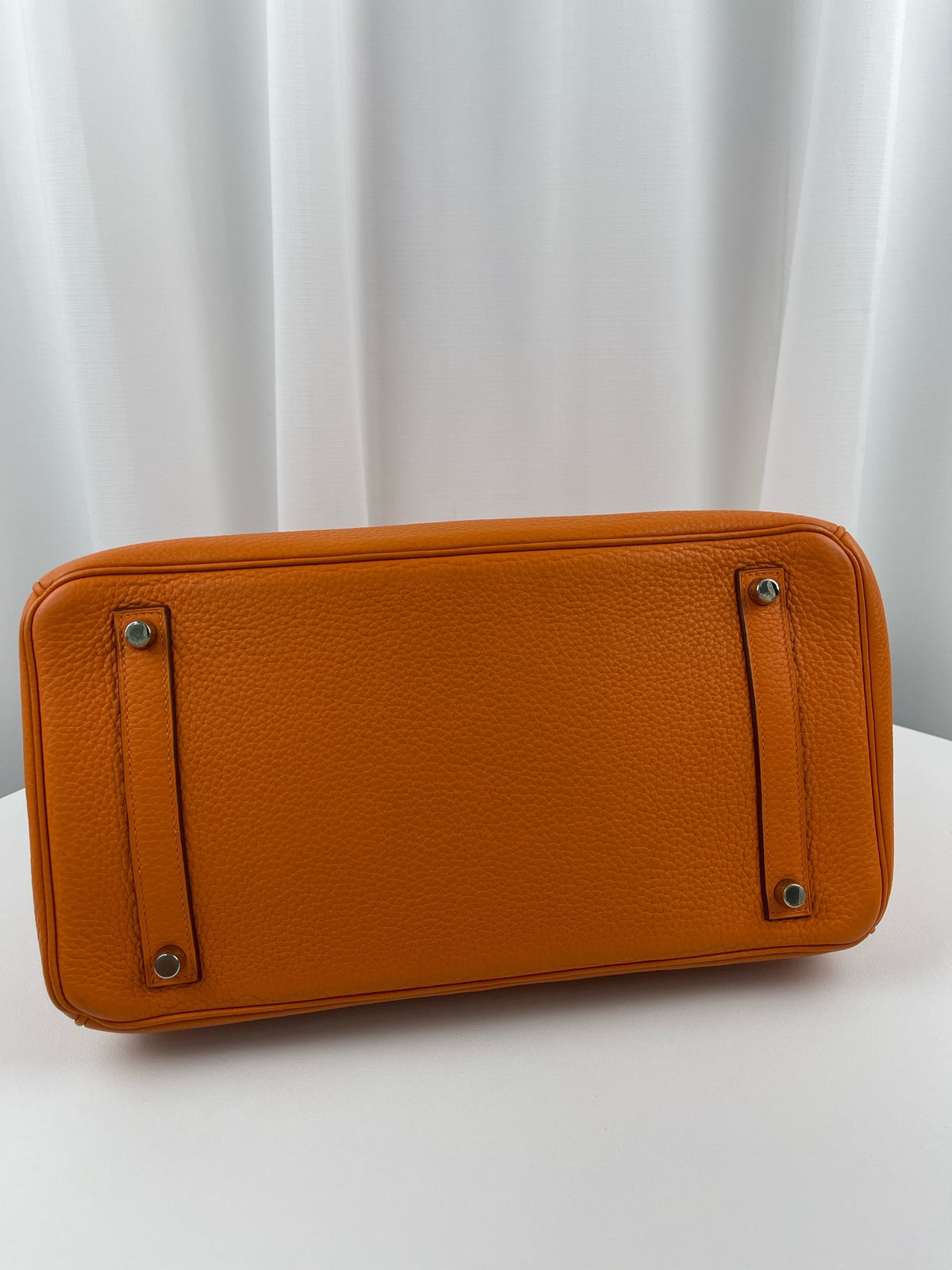 Hermes - Birkin 35 - Leather - Orange - (large)