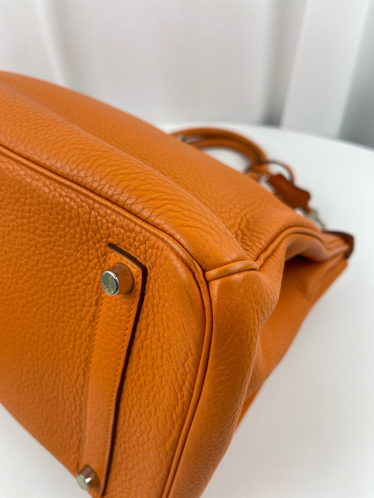 Hermes - Birkin 35 - Leather - Orange - (large)
