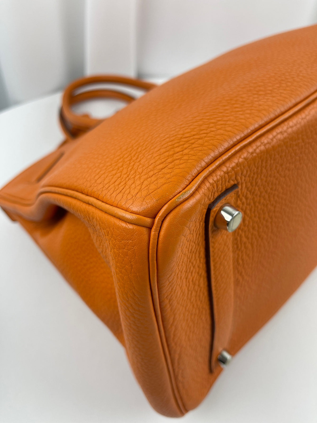 Hermes - Birkin 35 - Leather - Orange - (large)