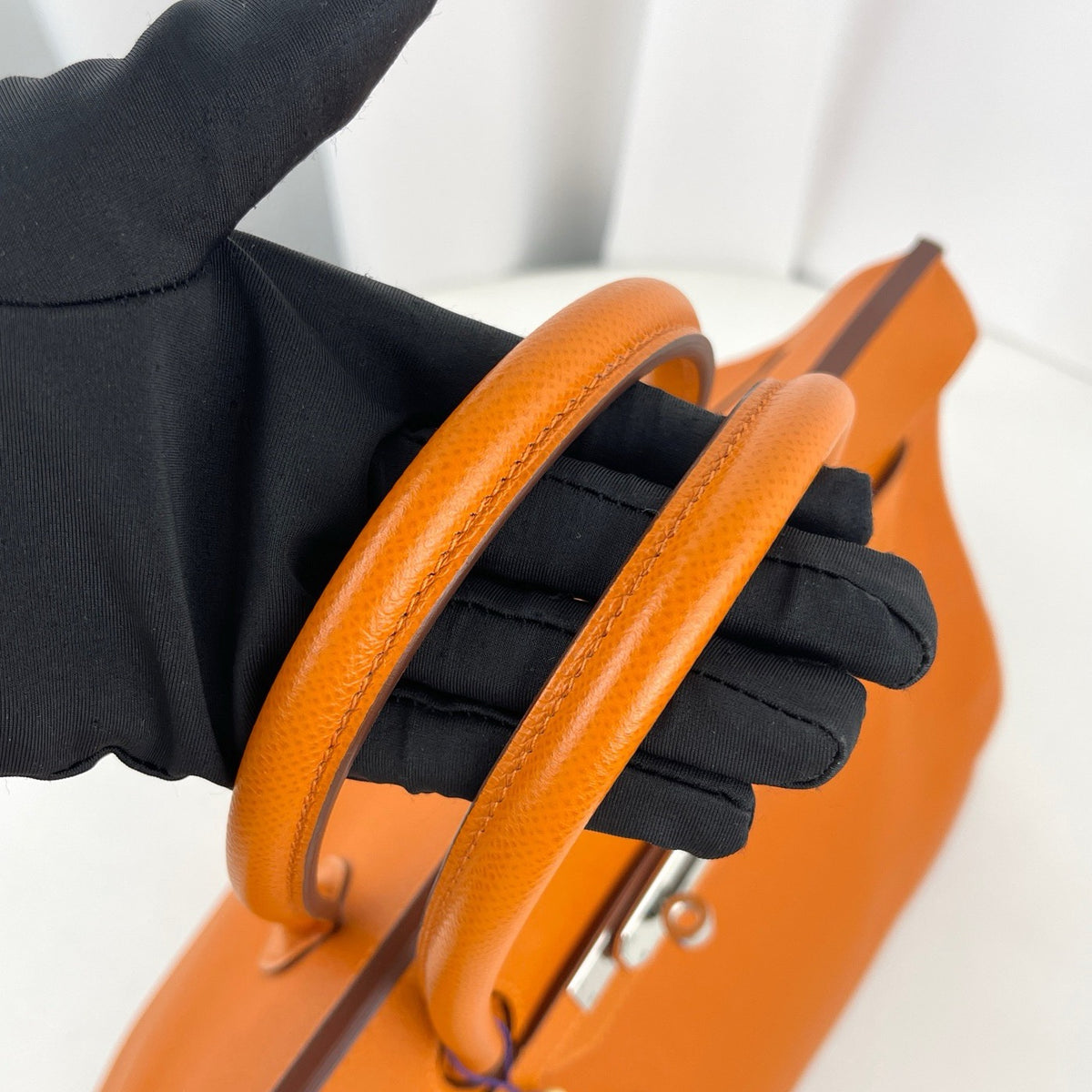 Hermes - Birkin 35 - Leather - Orange - (large)